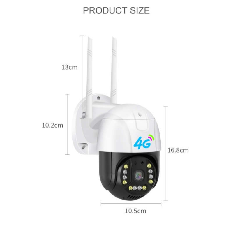 دوربین مداربسته تحت شبکه اسپیددام مدل سیمکارتی 4g