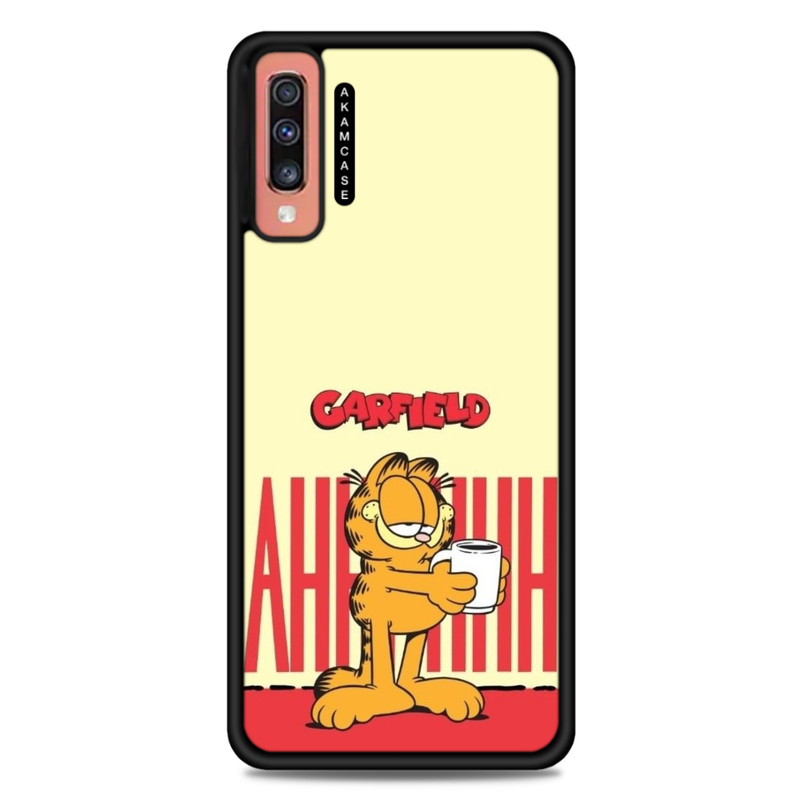 کاور آکام مدل AMC-WSGA70-GARFIELD12 مناسب برای گوشی موبایل سامسونگ Galaxy A70
