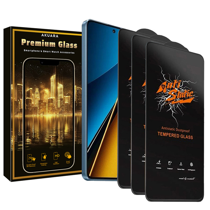 محافظ صفحه نمایش آکوآرا مدل Antis3-Premium مناسب برای گوشی موبایل سامسونگ Galaxy S25 FE بسته سه عددی
