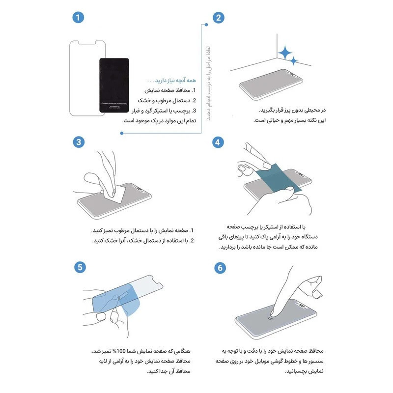 محافظ صفحه نمایش میبو مدل Antistatic Touch مناسب برای گوشی موبایل سامسونگ galaxy A07