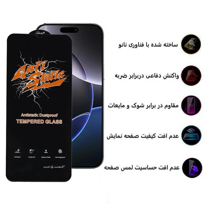 محافظ صفحه نمایش میبو مدل Antistatic Touch مناسب برای گوشی موبایل سامسونگ galaxy A07