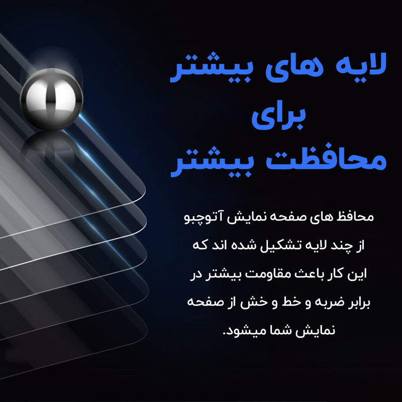 محافظ صفحه نمایش شیشه ای آتوچبو مدل Shiny مناسب برای گوشی موبایل شیائومی Redmi A3