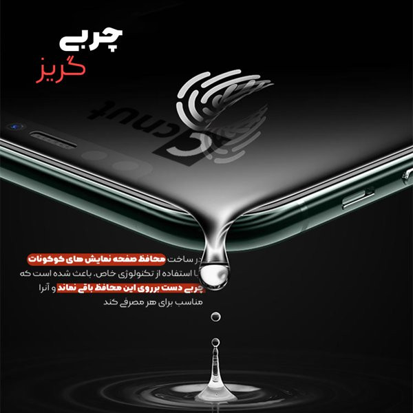 محافظ صفحه نمایش شیشه ای کوکونات مدل mnk مناسب برای گوشی موبایل ریلمی Note 50