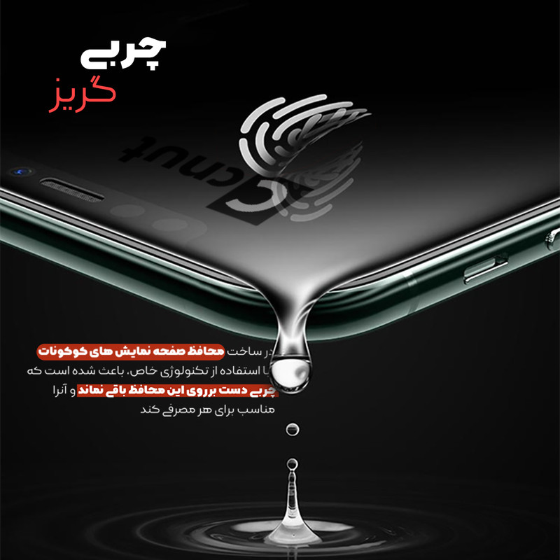 محافظ صفحه نمایش کوکونات مدل UD Super-D مناسب برای گوشی موبایل سامسونگ galaxy S23