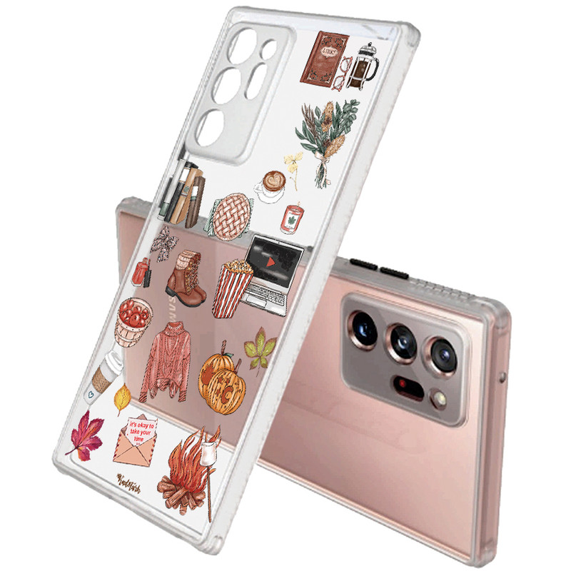 کاور طرح Fall مناسب برای گوشی موبایل سامسونگ Galaxy Note 20 Ultra