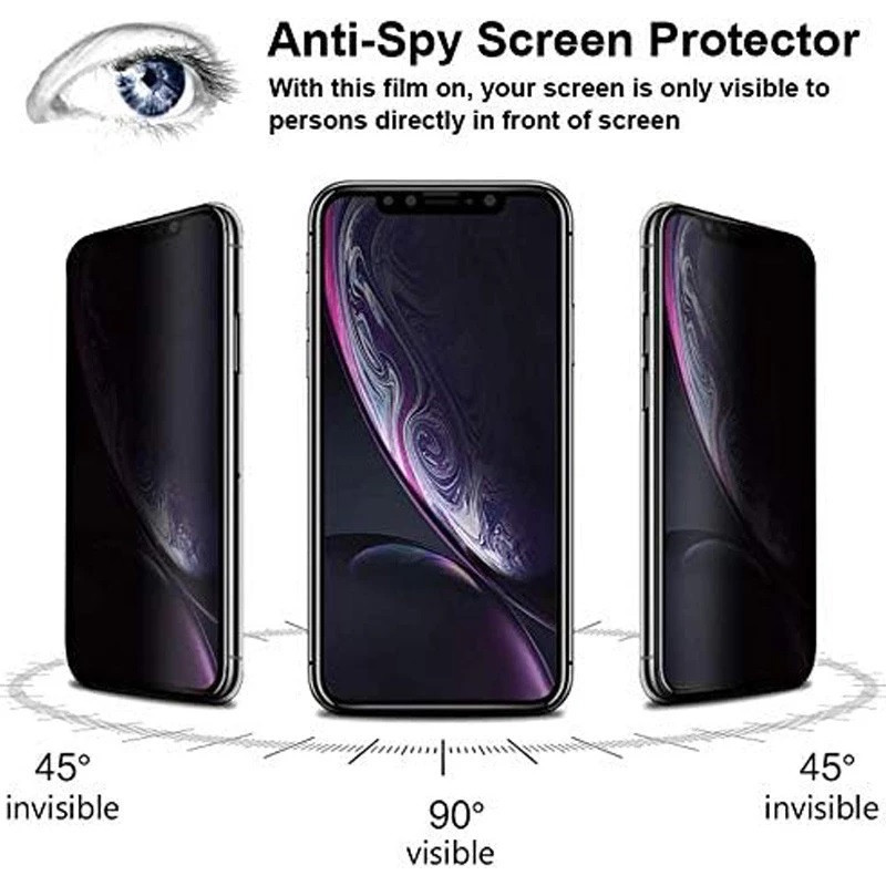 محافظ صفحه نمایش حریم شخصی میبو مدل Grey Lock مناسب برای گوشی موبایل شیائومی Redmi Note 13 Pro 5G / K70 / Poco X6 Pro 5G