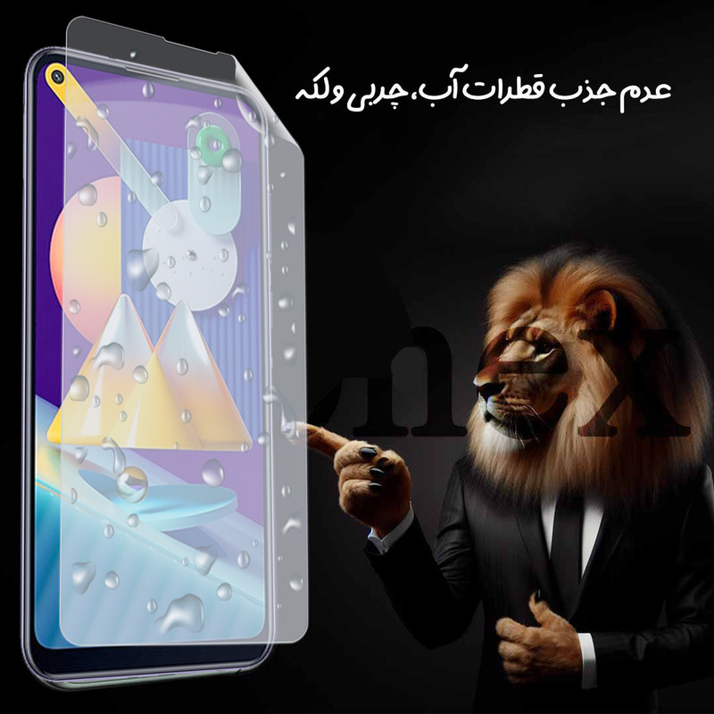 محافظ صفحه نمایش لایونکس مدل LNMF مناسب برای گوشی موبایل سامسونگ Galaxy S23 Ultra
