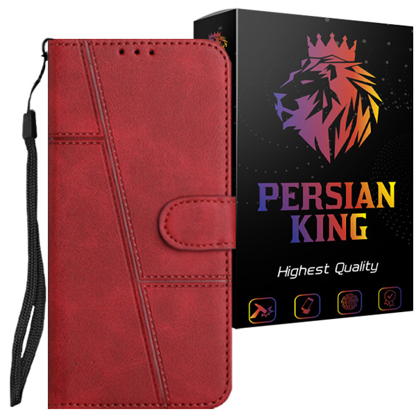کیف کلاسوری پرشین کینگ مدل MGC22 مناسب برای گوشی موبایل سامسونگ Galaxy A81 / Note10 lite