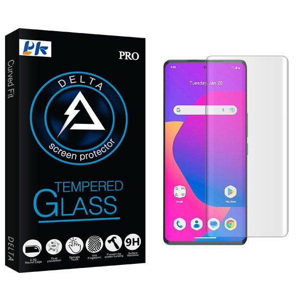 محافظ صفحه نمایش پی کی مدل Delta UV مناسب برای گوشی موبایل داریا Bond 5G