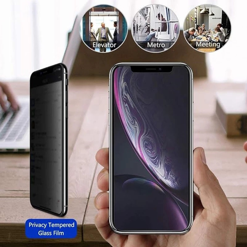 محافظ صفحه نمایش حریم شخصی میبو مدل Privacy screen مناسب برای گوشی موبایل شیائومی Poco x3 / x4 pro / x5 pro / x6 / note 9 pro/9s / note 10 pro / note 11 pro / sam a71 / a73