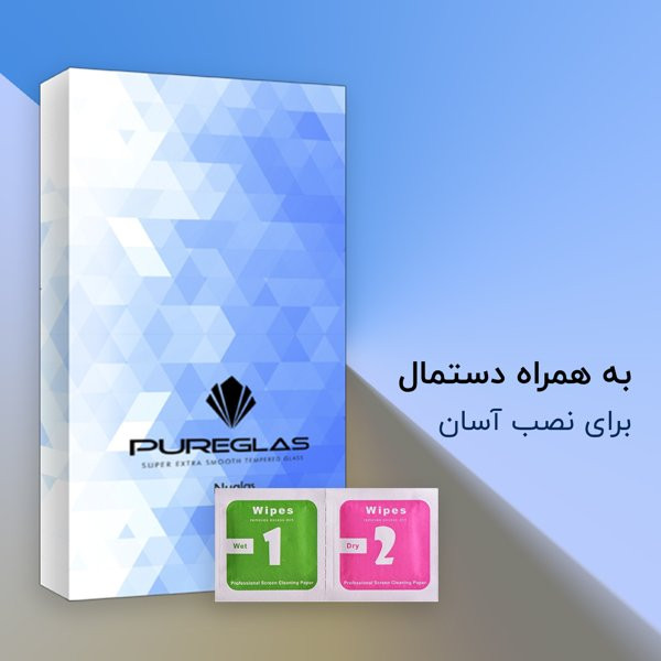 محافظ صفحه نمایش شیشه ای پیور گلس مدل NueGlas مناسب برای گوشی موبایل سامسونگ Galaxy A15 5G/A15