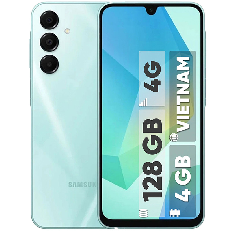 گوشی موبایل سامسونگ مدل Galaxy A16 4G دو سیم کارت ظرفیت 128 گیگابایت و رم 4 گیگابایت - ویتنام - با ریجستر