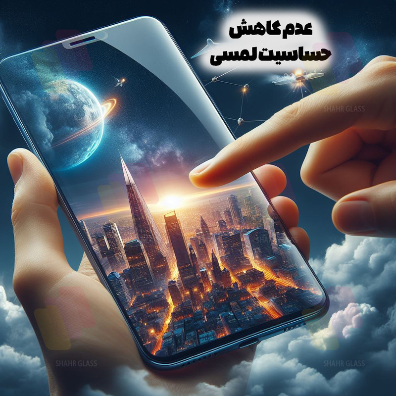 محافظ صفحه نمایش شهر گلس مدل NDUS مناسب برای گوشی موبایل سامسونگ Galaxy S23 FE 5G