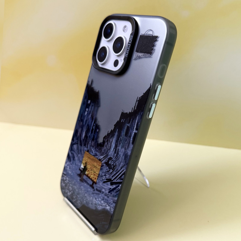 کاور مدل so cool طرح هنر ون گوگ مناسب برای گوشی موبایل اپل iphone 16 pro