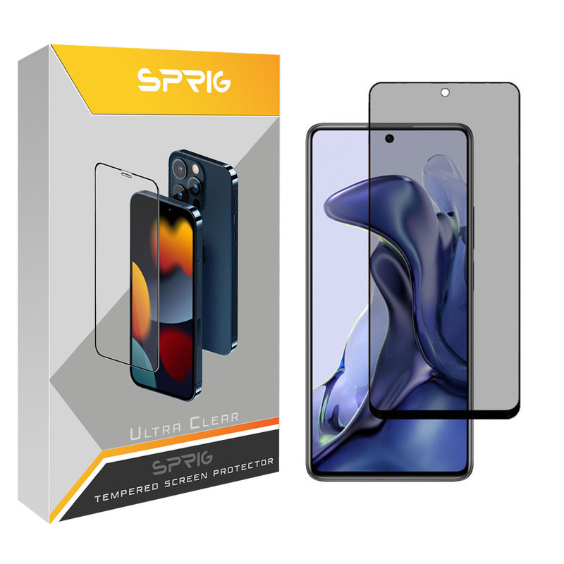 محافظ صفحه نمایش حریم شخصی اسپریگ مدل PRVSP مناسب برای گوشی موبایل شیائومی 11T / 11T Pro