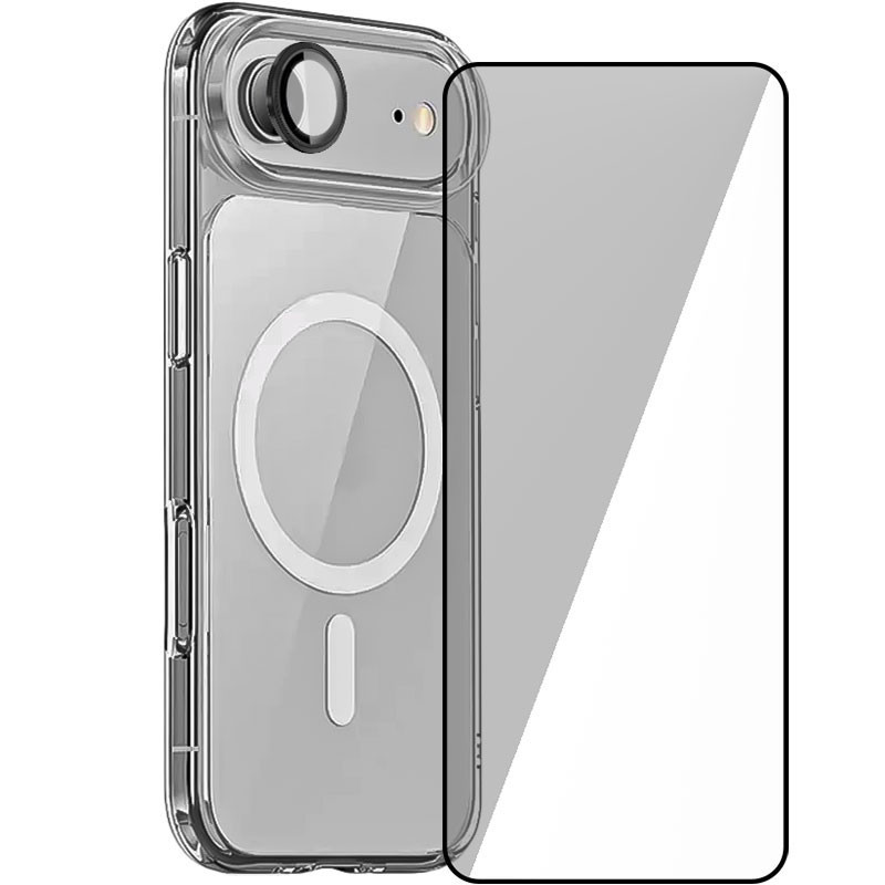 کاور مسیر مدل Total Protect مناسب برای گوشی موبایل اپل iPhone 17 Air به همراه محافظ صفحه نمایش و محافظ لنز