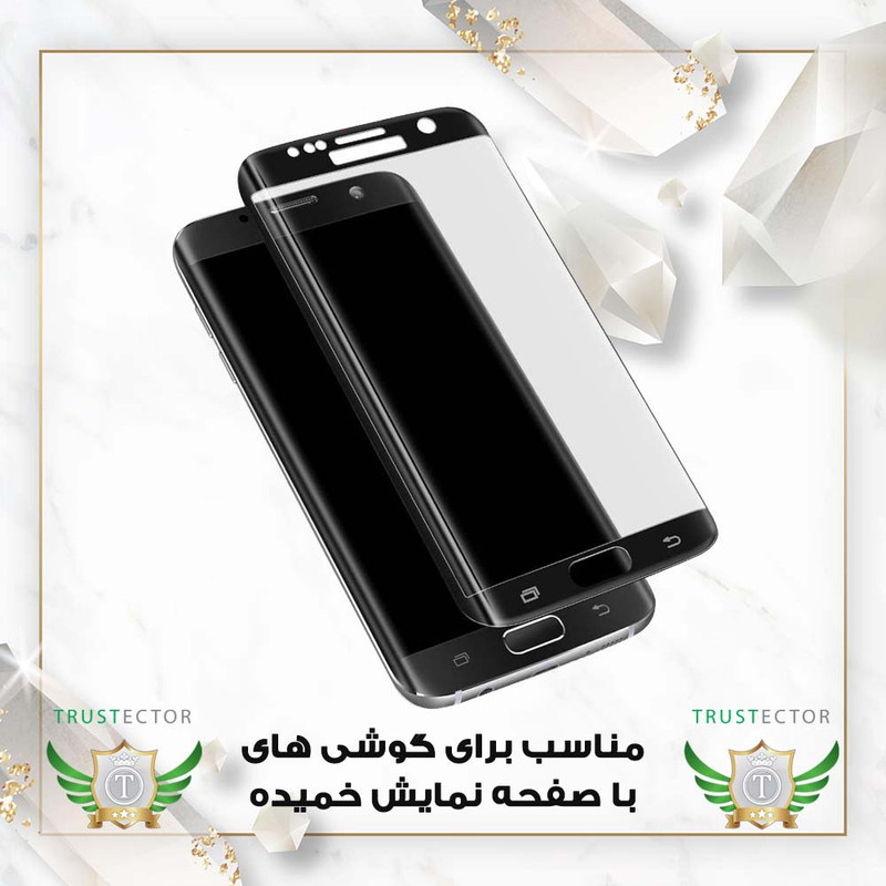 محافظ صفحه نمایش سرامیکی تراستکتور مدل CRMEGTR مناسب برای گوشی موبایل سامسونگ Galaxy Note 8 / Galaxy Note 9
