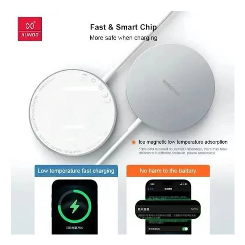 شارژر بی سیم ژاند مدل magsafe wireless charging 048