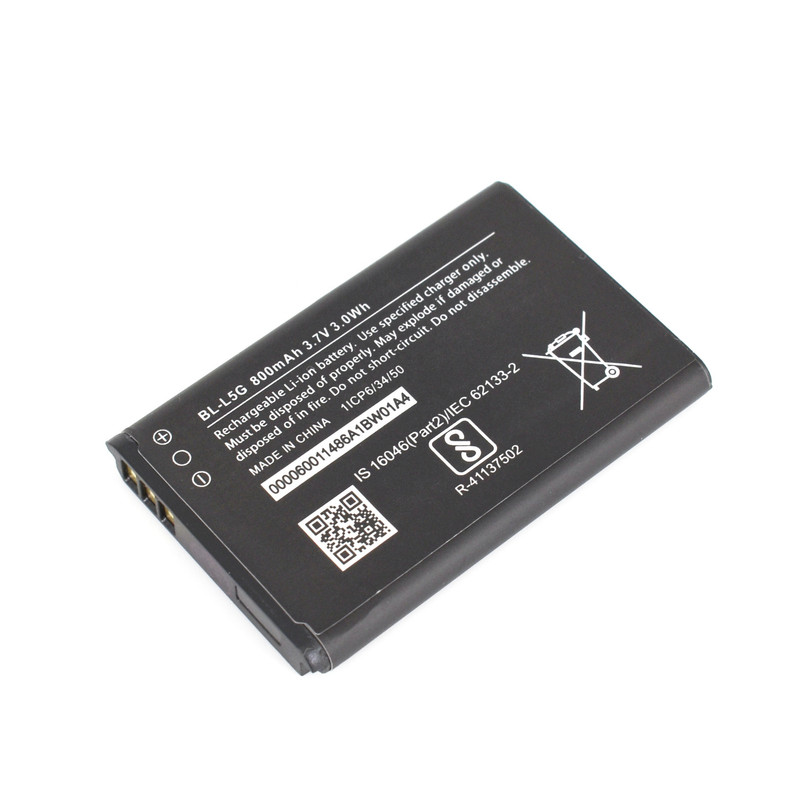 باتری موبایل مدل BL-L5G ظرفیت 1000 میلی آمپر ساعت مناسب برای گوشی موبایل نوکیا 105 4G (2021)