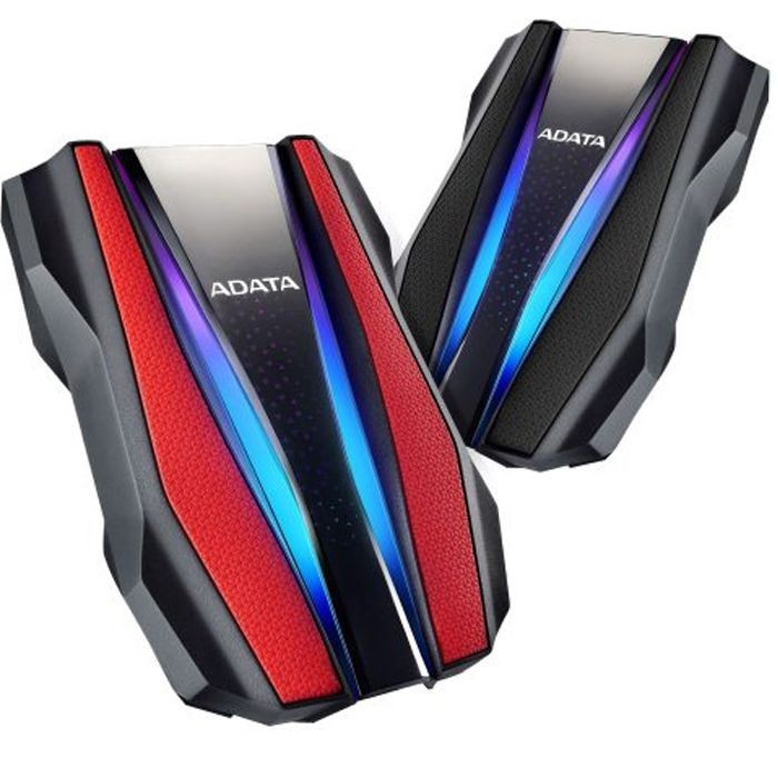 هارد اکسترنال ای دیتا مدل HD770G ظرفیت یک ترابایت دارای رابط USB Type-A 3.2