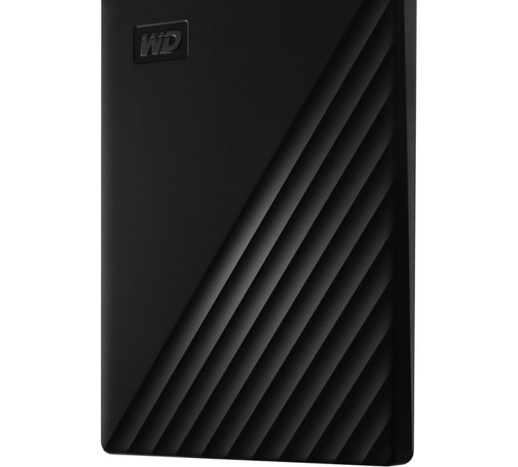 هارد اکسترنال وسترن دیجیتال مدل My Passport ظرفیت یک ترابایت دارای رابط USB Type-A 3.2