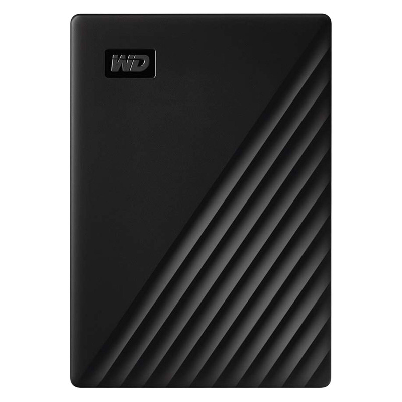 هارد اکسترنال وسترن دیجیتال مدل My Passport ظرفیت پنج ترابایت دارای رابط USB Type-A 3.2