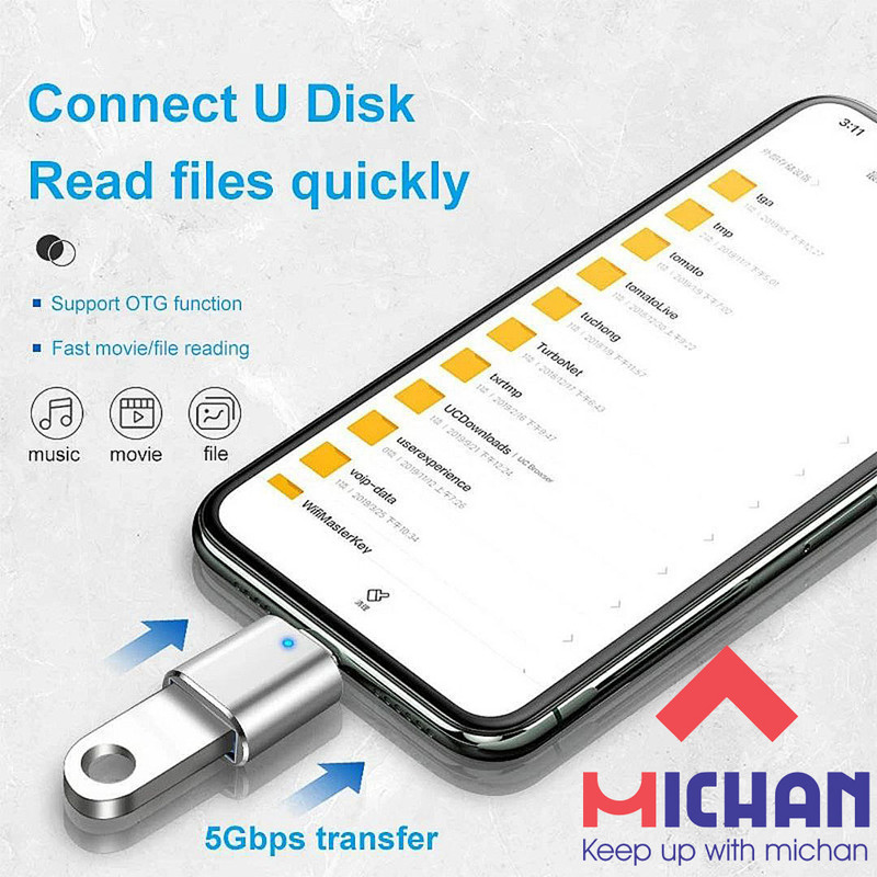 مبدل USB 3.0 به USB-C میچان مدل S4