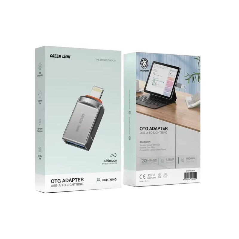 مبدل USB OTG به USB-C گرین مدل FOTG