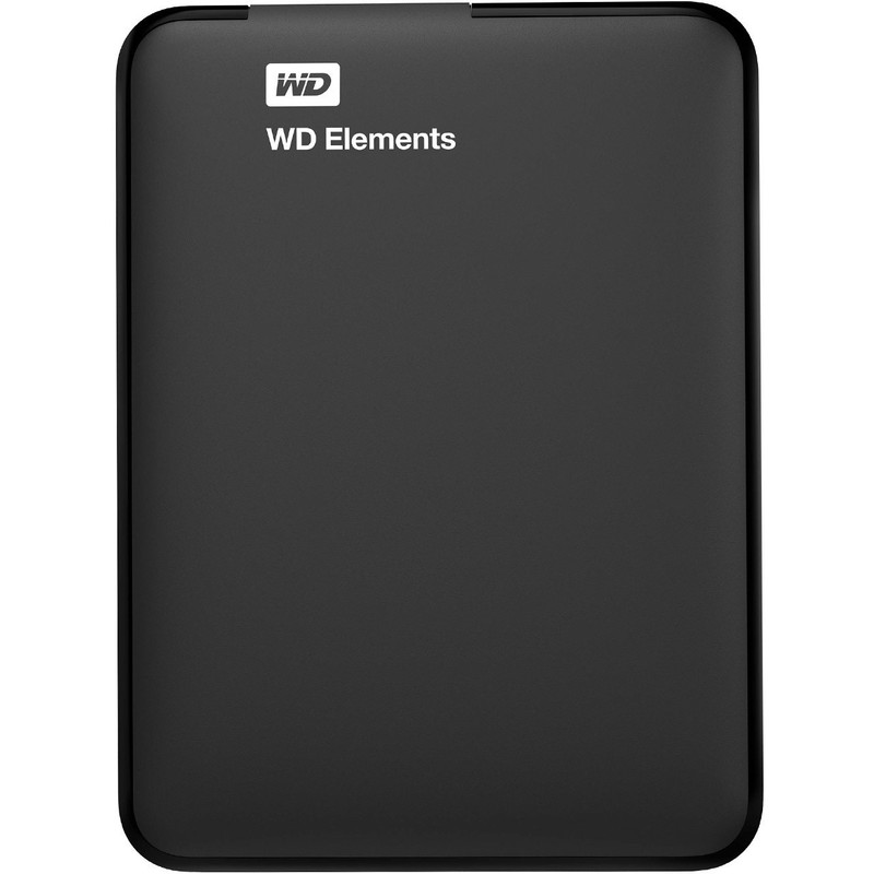 هارد اکسترنال وسترن دیجیتال مدل Elements ظرفیت یک ترابایت دارای رابط USB Type-A 3.0