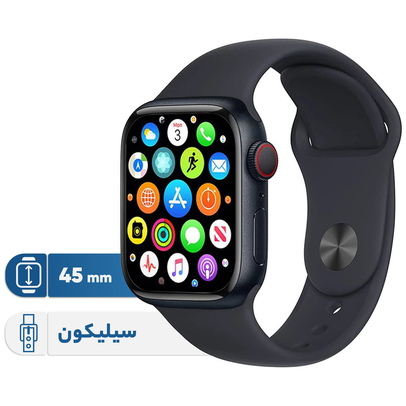 ساعت هوشمند ورنا مدل W45 Max