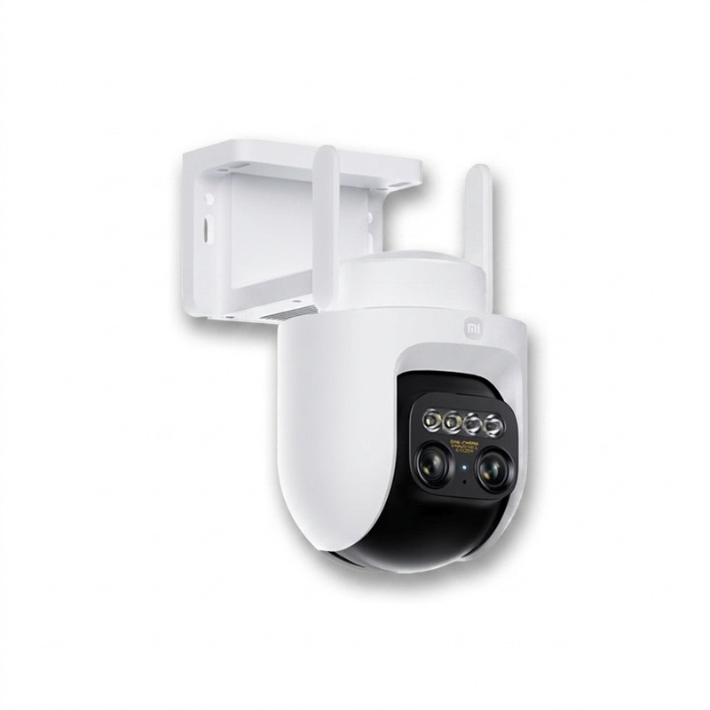 دوربین مداربسته تحت شبکه فضای باز شیائومی مدل Outdoor CW700S با رزولوشن 2560x1440، زوم هیبریدی 9 برابری، قابلیت چرخش Pan و Tilt، دید در شب، تشخیص انسان، مکالمه دوطرفه و مقاوم در برابر آب