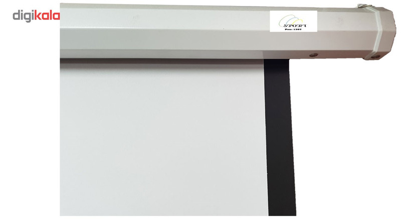 پرده نمایش برقی پروژکتور اسکوپ پارچه عالی سایز 200x 200