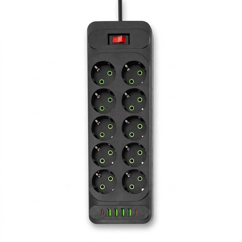 چندراهی برق پاورسوکت مدل F35U-Type-C