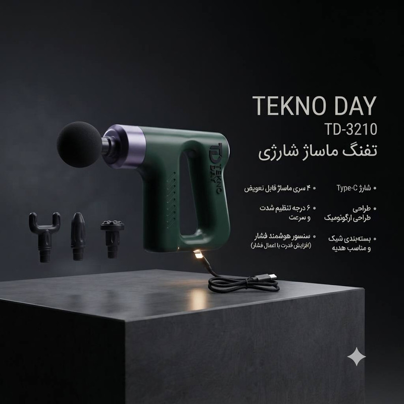 ماساژور برقی تکنودی مدل TD3210