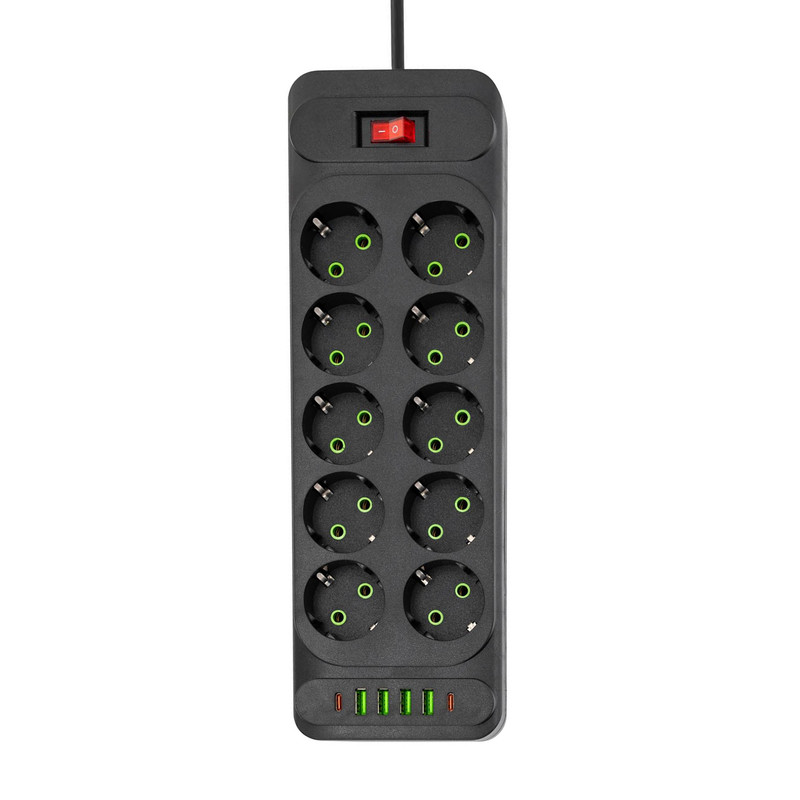چندراهی برق پاورسوکت مدل F35U-Type-C