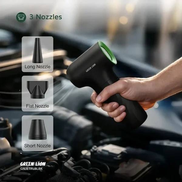 دستگاه دمنده شارژی گرین لاین مدل JetFlow